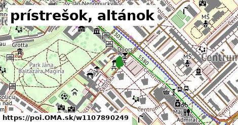 prístrešok, altánok