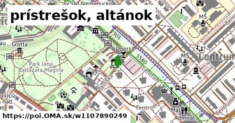 prístrešok, altánok