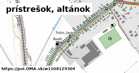 prístrešok, altánok