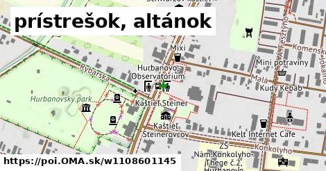 prístrešok, altánok