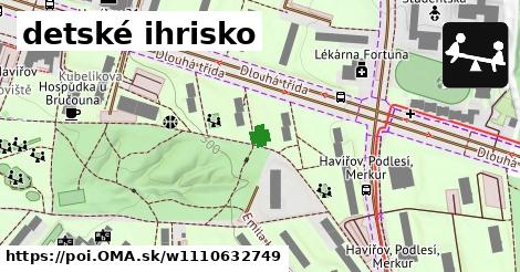 detské ihrisko