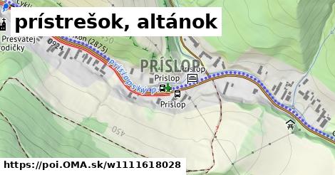 prístrešok, altánok