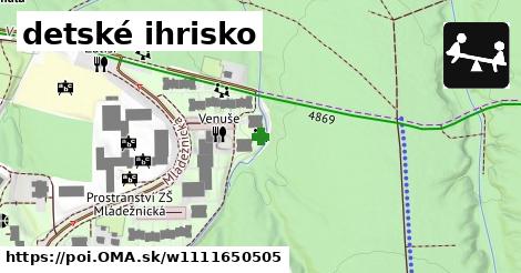 detské ihrisko