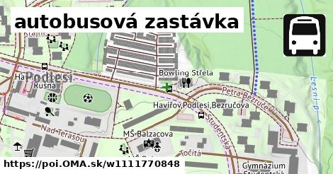 autobusová zastávka