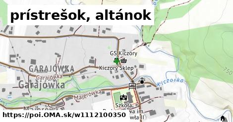 prístrešok, altánok