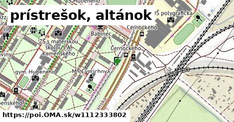 prístrešok, altánok