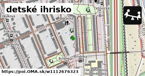 detské ihrisko