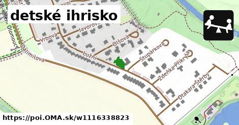 detské ihrisko