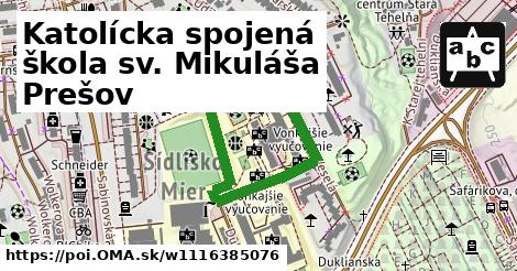 Katolícka spojená škola sv. Mikuláša Prešov