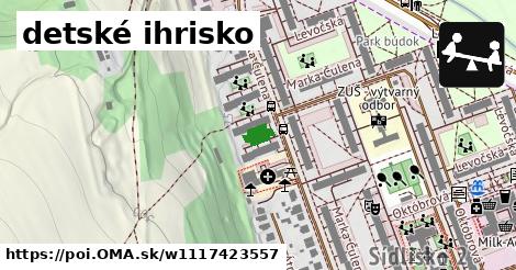 detské ihrisko