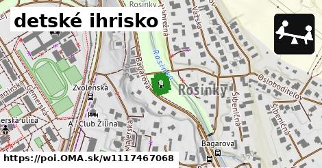 detské ihrisko