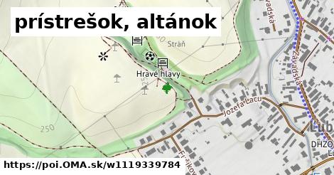 prístrešok, altánok