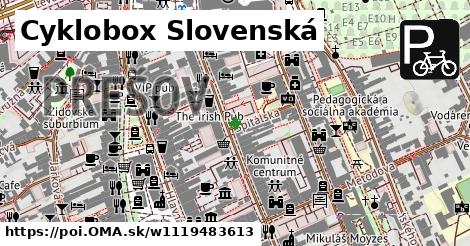Cyklobox Slovenská