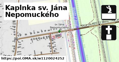 Kaplnka sv. Jána Nepomuckého