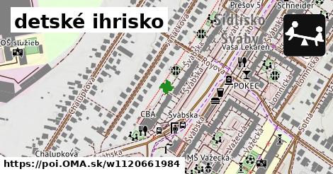 detské ihrisko