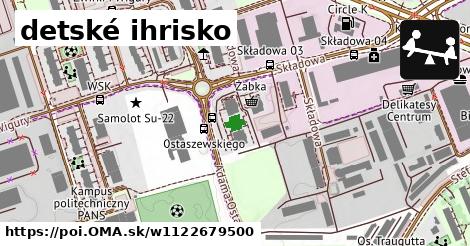 detské ihrisko