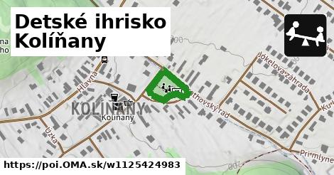 Detské ihrisko Kolíňany