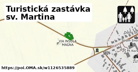 Turistická zastávka sv. Martina