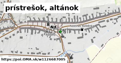 prístrešok, altánok