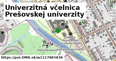 Univerzitná včelnica Prešovskej univerzity