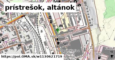 prístrešok, altánok