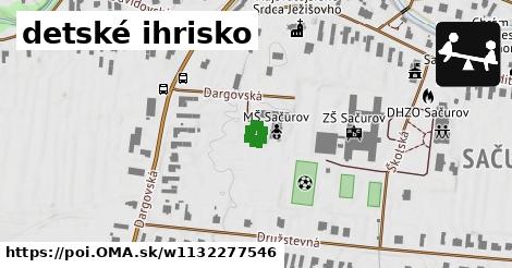 detské ihrisko