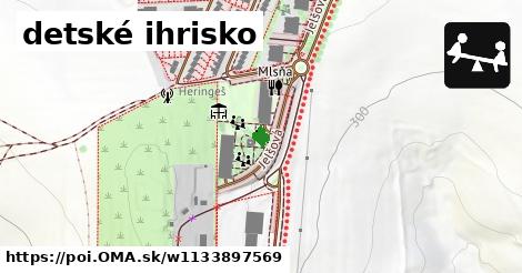 detské ihrisko