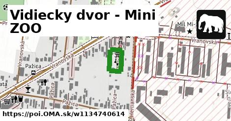 Vidiecky dvor - Mini ZOO