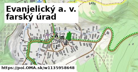 Evanjelický a. v. farský úrad