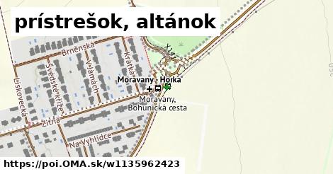 prístrešok, altánok