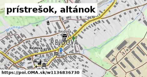 prístrešok, altánok