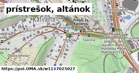 prístrešok, altánok