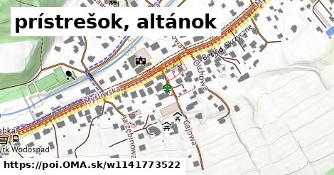 prístrešok, altánok