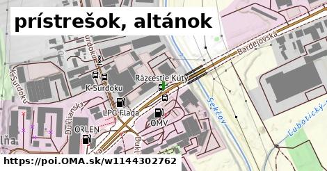 prístrešok, altánok