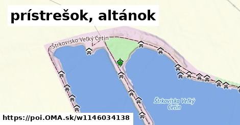 prístrešok, altánok