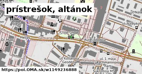 prístrešok, altánok