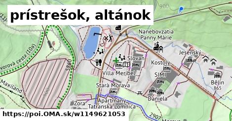 prístrešok, altánok