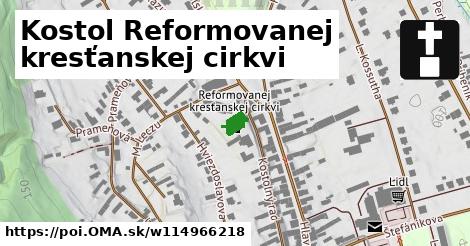 Kostol Reformovanej kresťanskej cirkvi