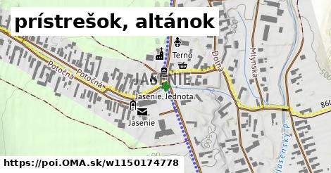 prístrešok, altánok