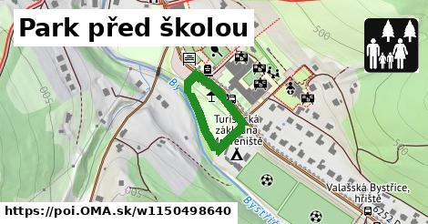 Park před školou