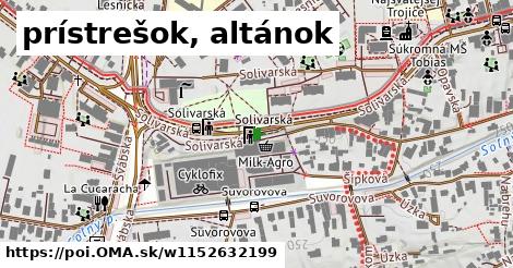 prístrešok, altánok