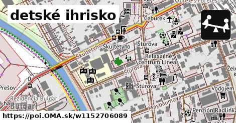 detské ihrisko