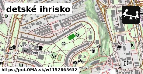 detské ihrisko