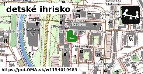 detské ihrisko