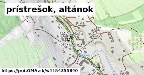 prístrešok, altánok