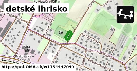 detské ihrisko