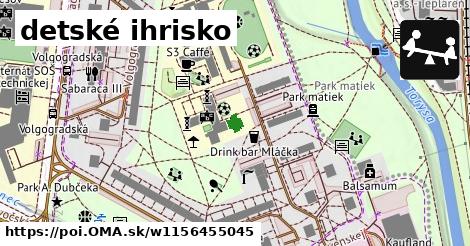 detské ihrisko