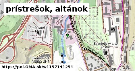 prístrešok, altánok