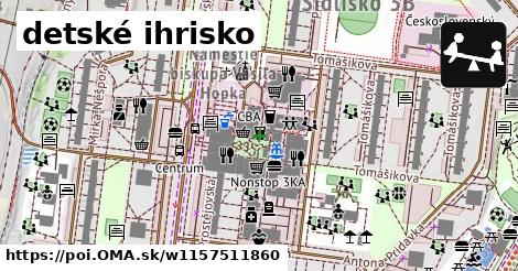 detské ihrisko