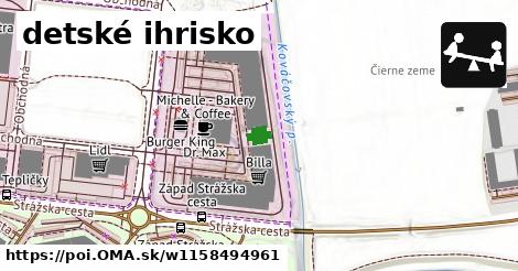 detské ihrisko